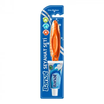 BANAT SET TRAVEL POCKET ČETKICA+PASTA