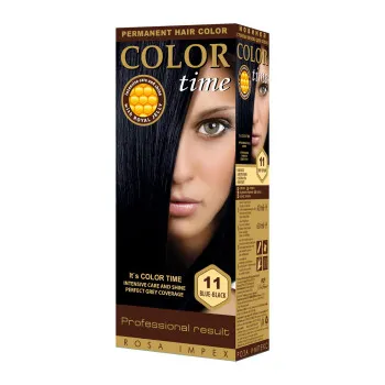 COLOR TIME 11 PLAVETNO CRNA  boja za kosu