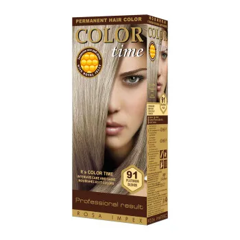 COLOR TIME 91 PLATINASTO PLAVA boja za kosu