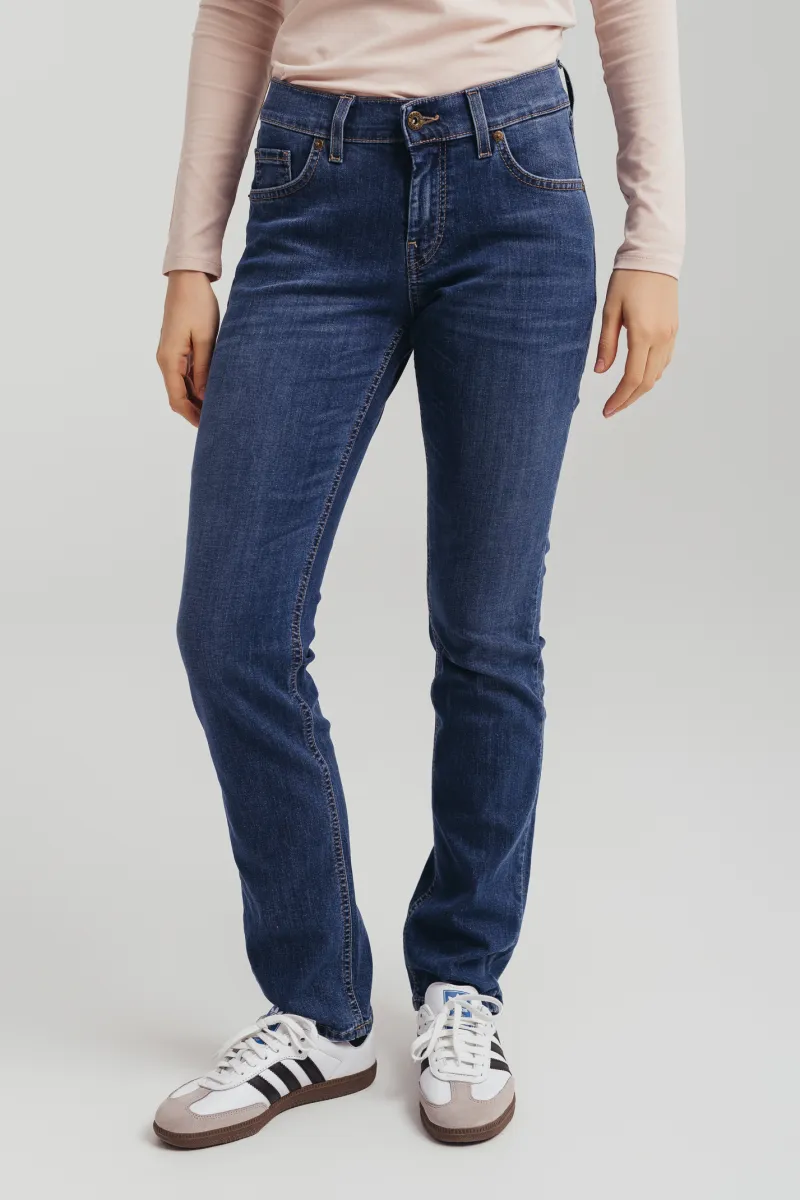 Ženske slim fit farmerke sa ravnim nogavicama-model 202
