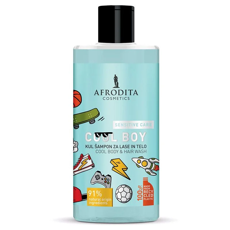Afrodita Cool boy šampon za kosu i telo  320ml