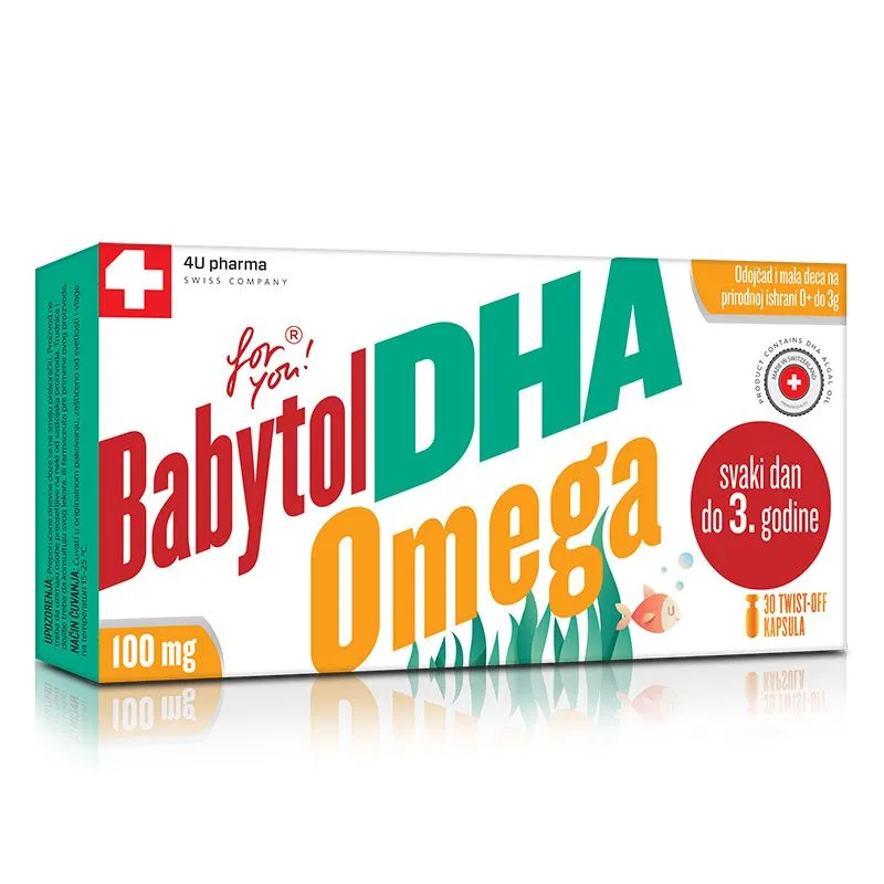 Babytol DHA Omega twist off 30 kapsula
