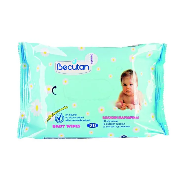 Becutan Bebi vlažne maramice 20 komada