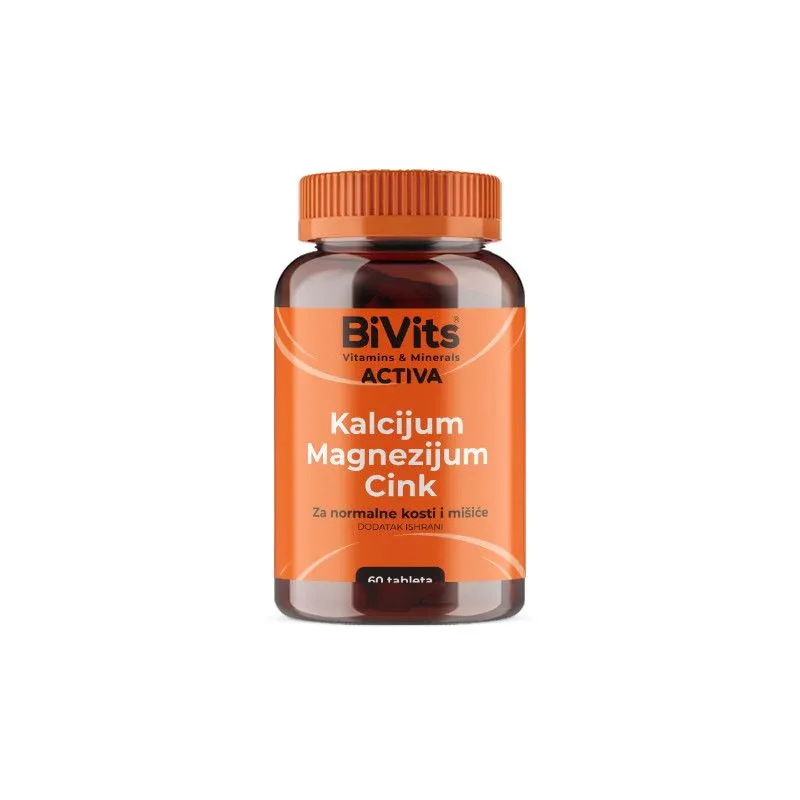 BiVits Activa Kalcijum Magnezijum Cink