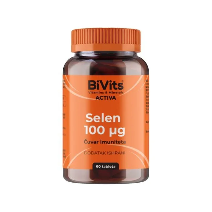 BiVits ACTIVA Selen 100 mcg, 60 tableta