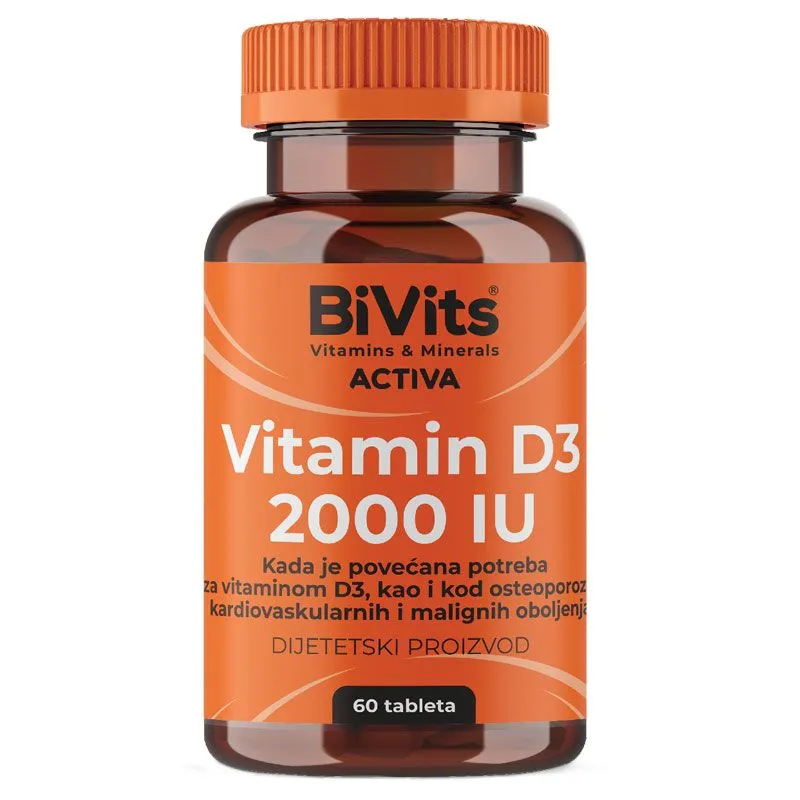 BiVits Activa Vitamin D3 2000 Iu