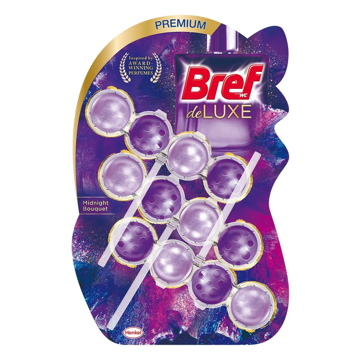 Bref deluxe bouquet wc osveživač 3x50g