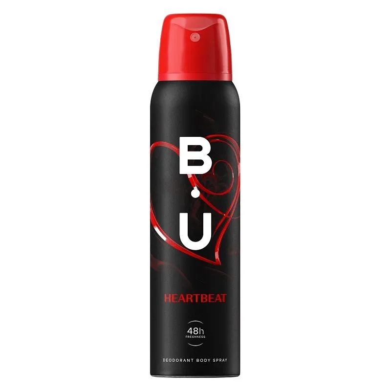 BU Heartbeat dezodorans u spreju 150 ml