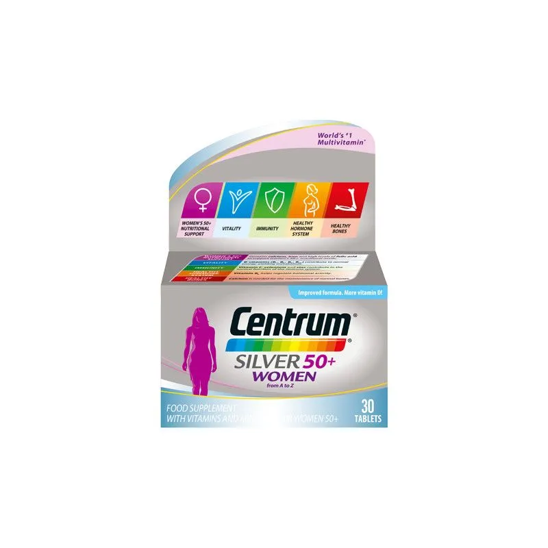 Centrum silver 50+women 30 tableta