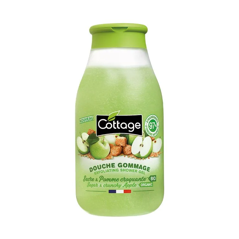 Cottage exfoliating sugar and crunchy apple 270ml