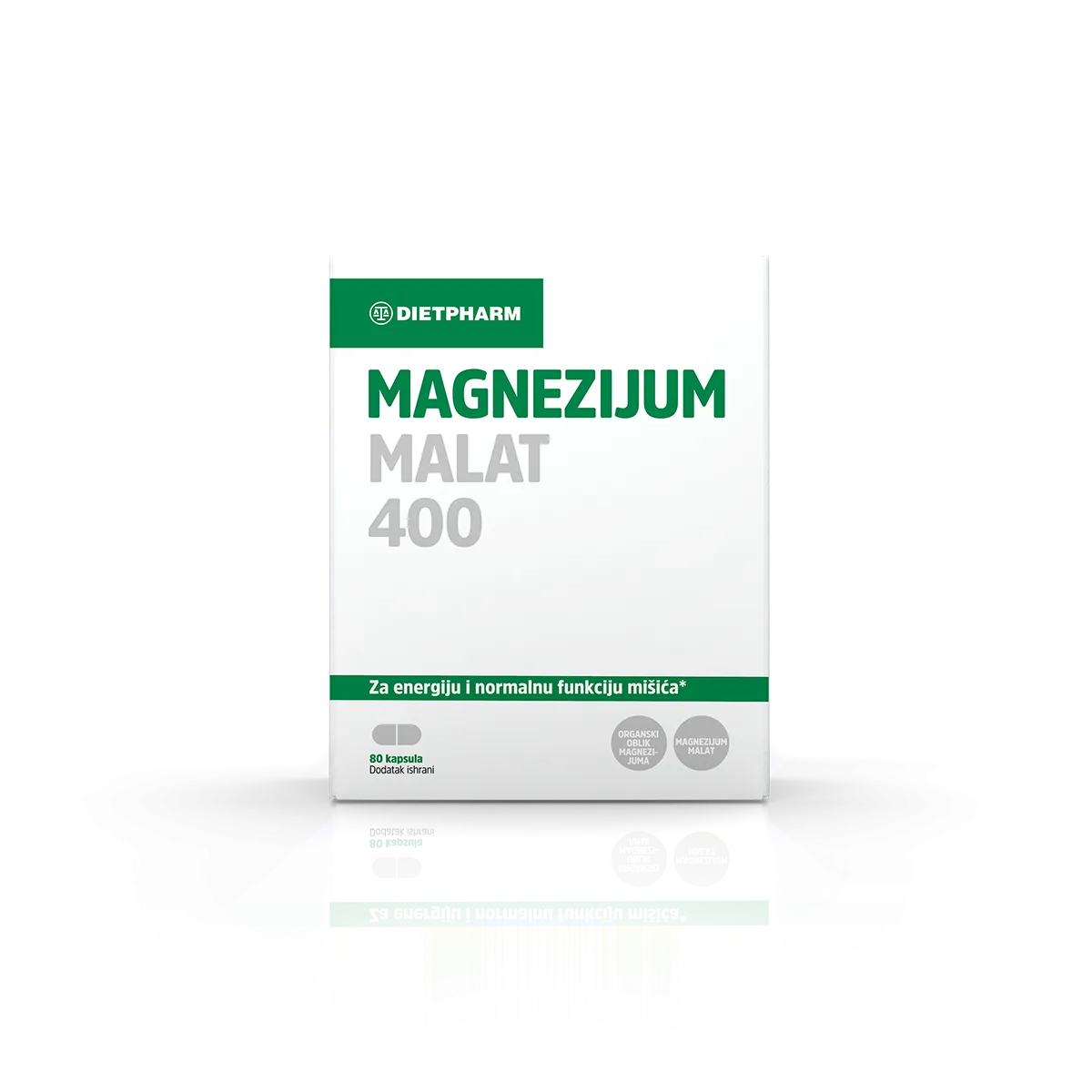Dietpharm Magnezijum Malat, 80 kapsula