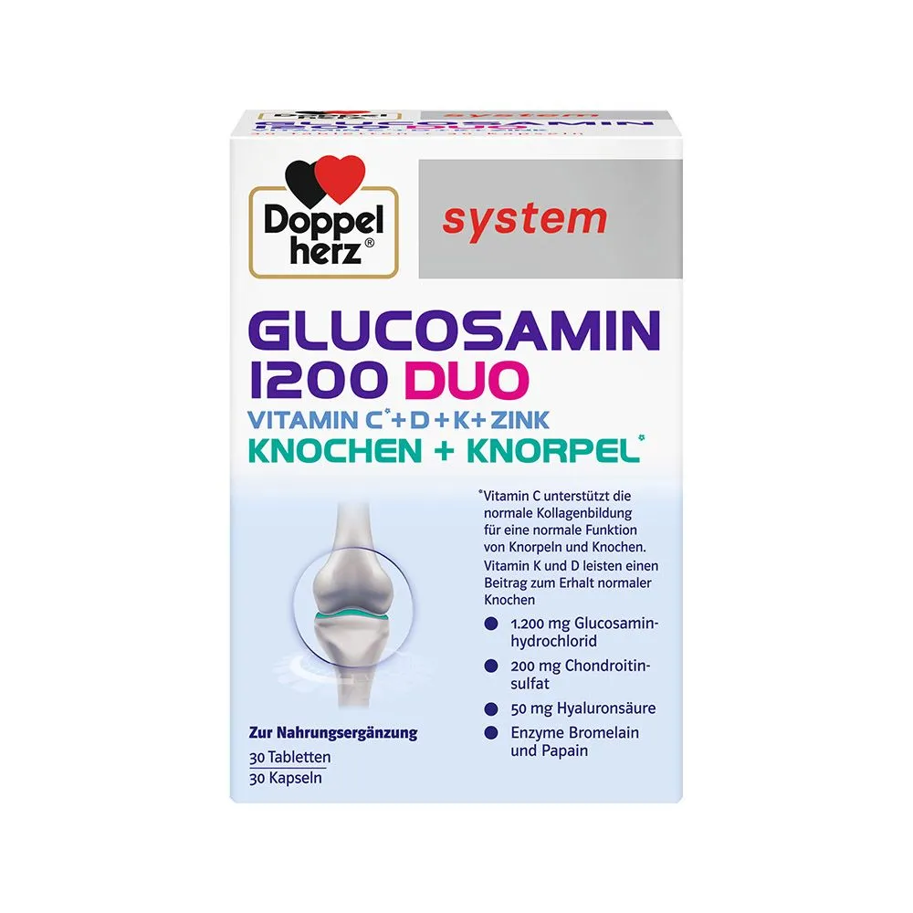 Doppelherz System Glukozamin 1200 Duo 60 kapsula/tableta