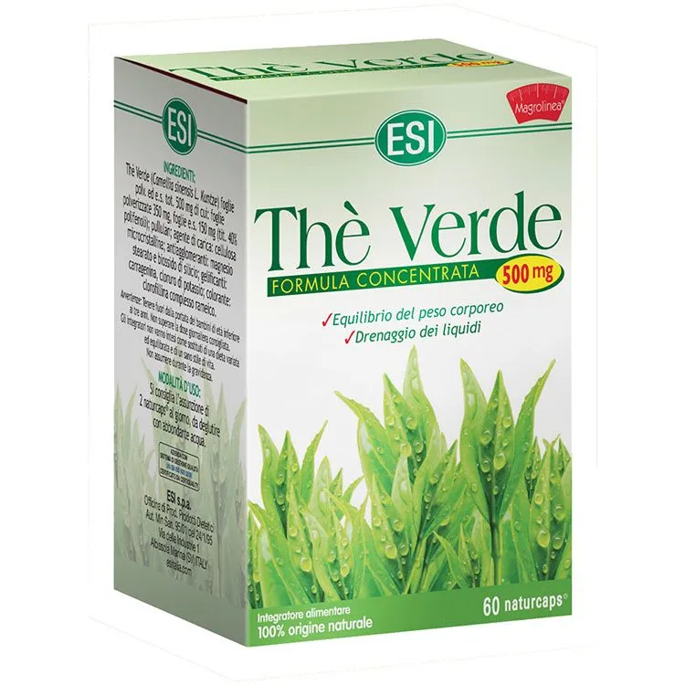 ESI Zeleni Čaj 60 kapsula 500 mg 