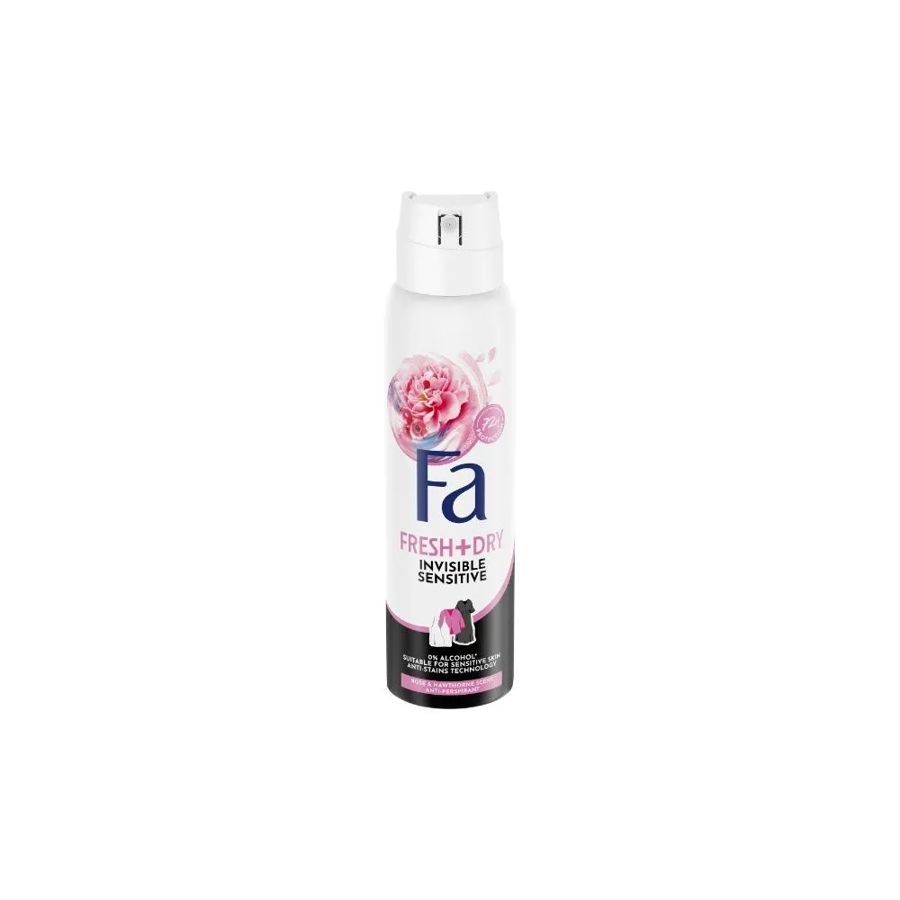 Fa Invisible Sensitive dezodorans u spreju 150ml