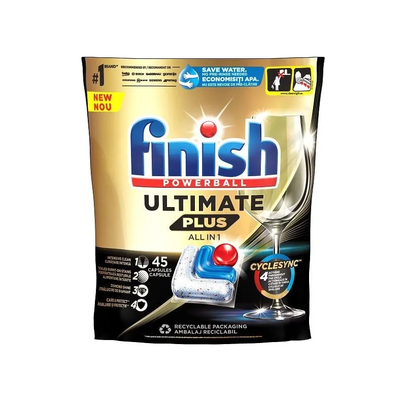 Finish ultimate plus tablete za mašinsko pranje posuđa 45 kom