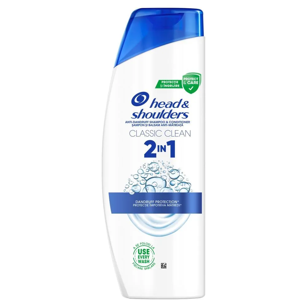 Head & Shoulders 2u1 Classic Clean šampon za kosu 400 ml