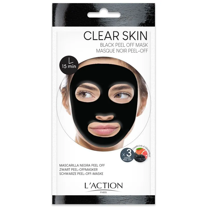 L'action spa crna piling maska za lice 3 * 6 g