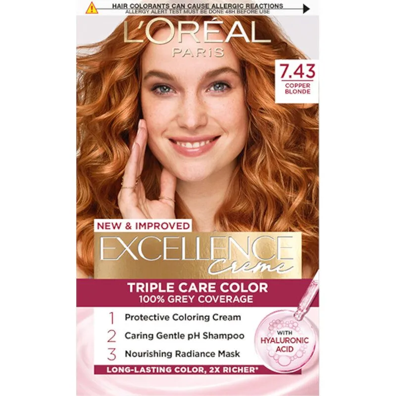 L'Oréal Paris Excellence Creme 7.43 boja za kosu