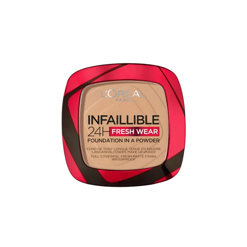 L'Oreal Paris Infaillible 24H Freash Wear kompaktni puder 140 Neutral