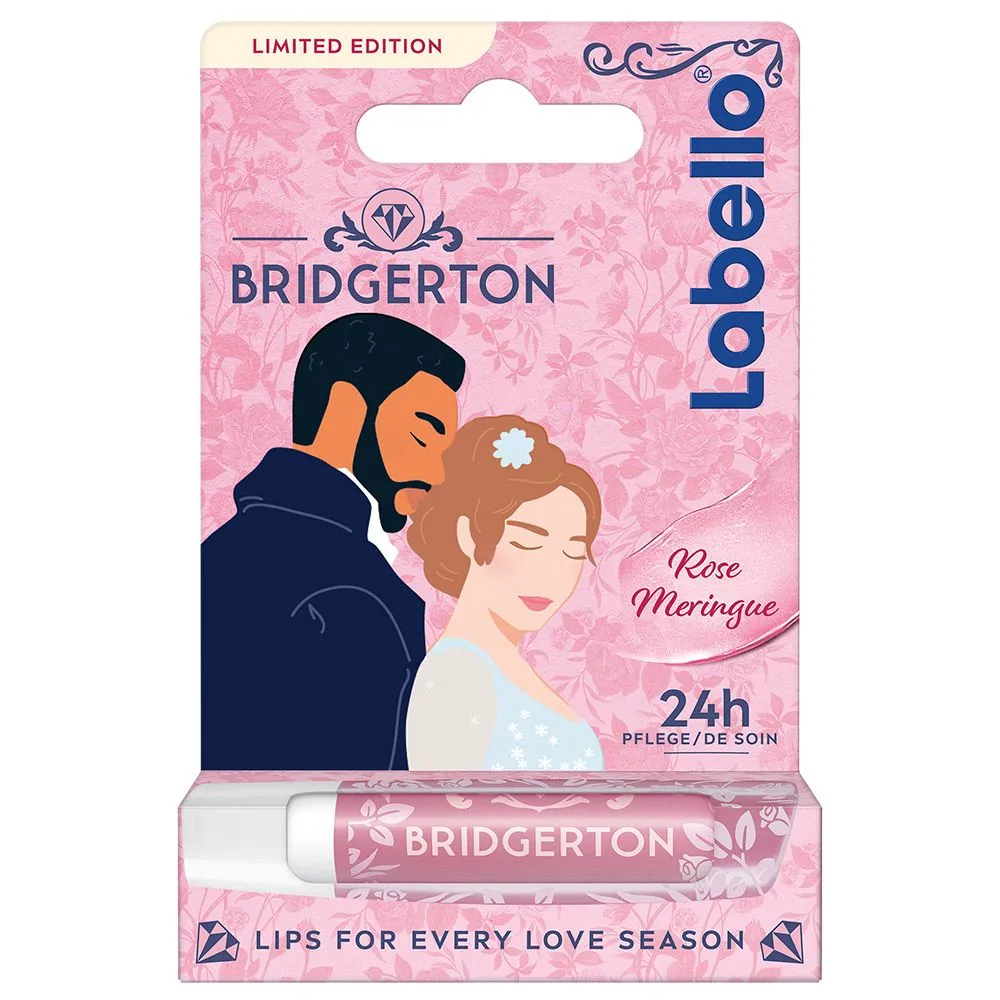 Labello Bridgerton Rose Meringue balzam za usne 4,8g