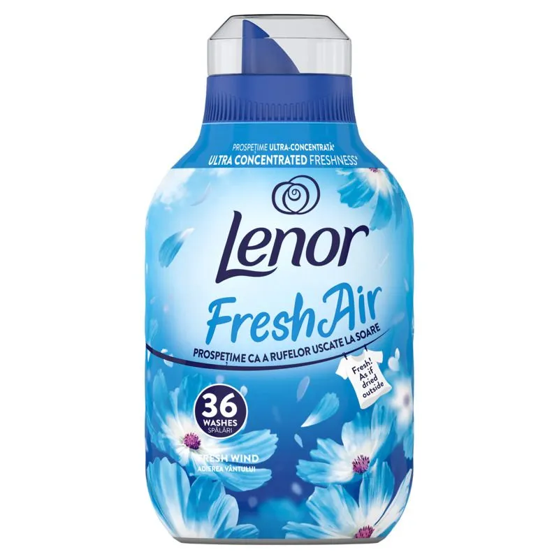 Lenor Fresh Air Effect Fresh Wind omekšivač za veš, 36 pranja, 504ml