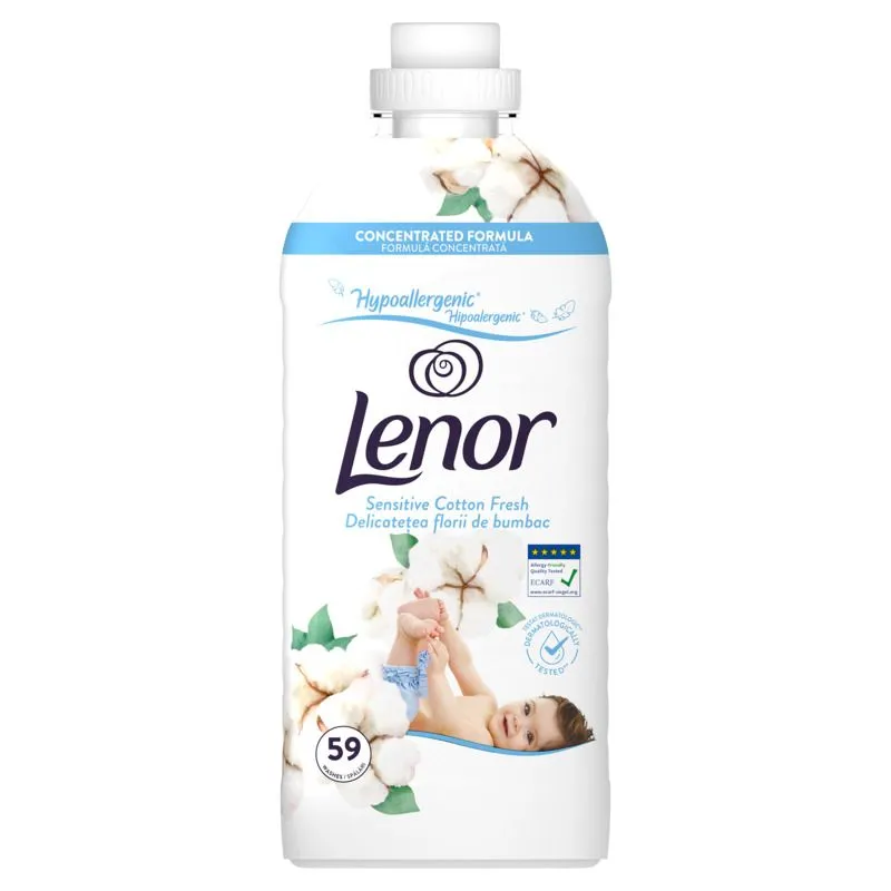 Lenor Sensitive Cotton Fresh omekšivač, 1239ml