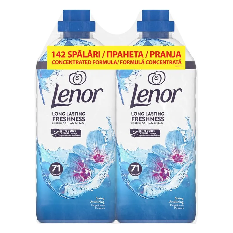 Lenor Spring Awakening omekšivač za veš promo pakovanje, 2x1491ml