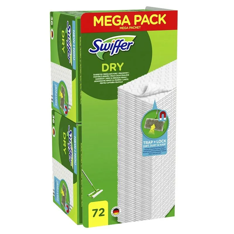 Swiffer maramice za suvo čišćenje, 72kom