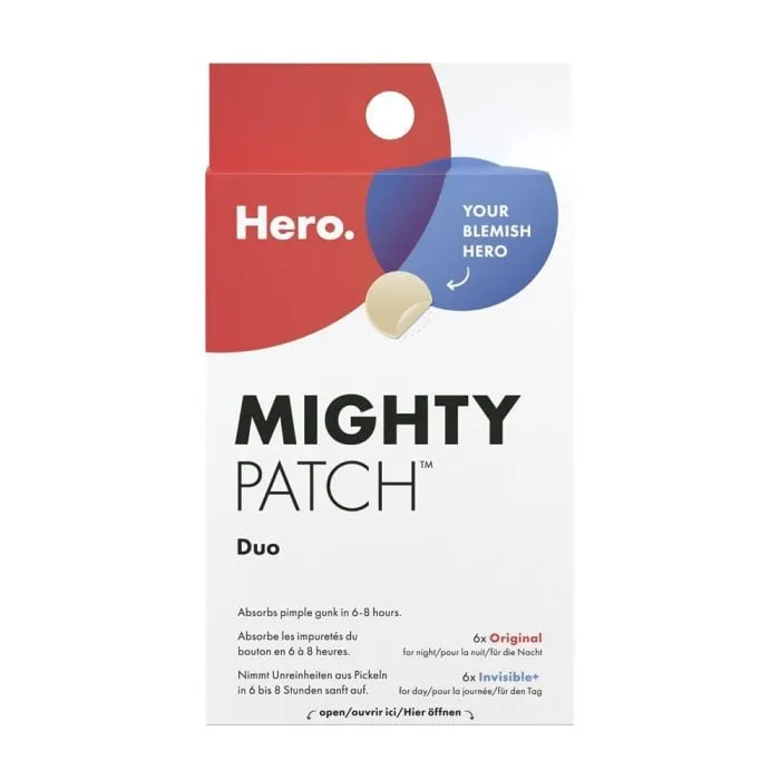 Mighty Patch Hero Duo Invisible+Original flaster za bubuljice, 12 komada