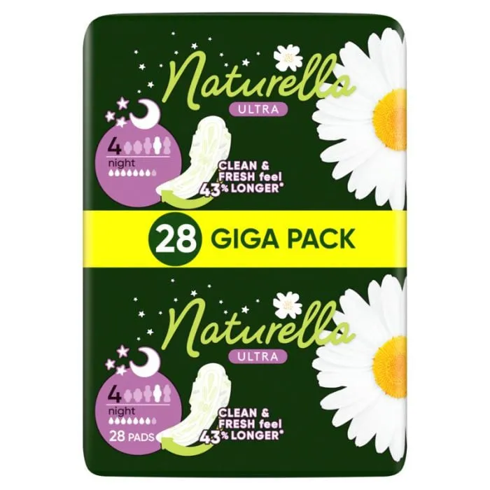 Naturella Ultra Night higijenski ulošci, 28 kom