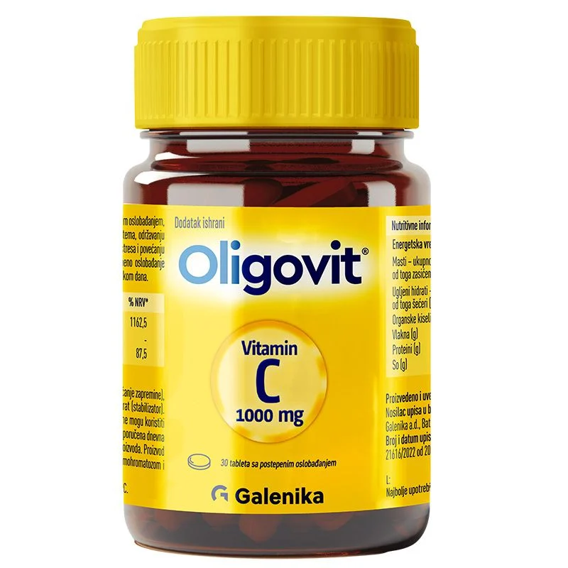 Oligovit C1000 time realise tablete