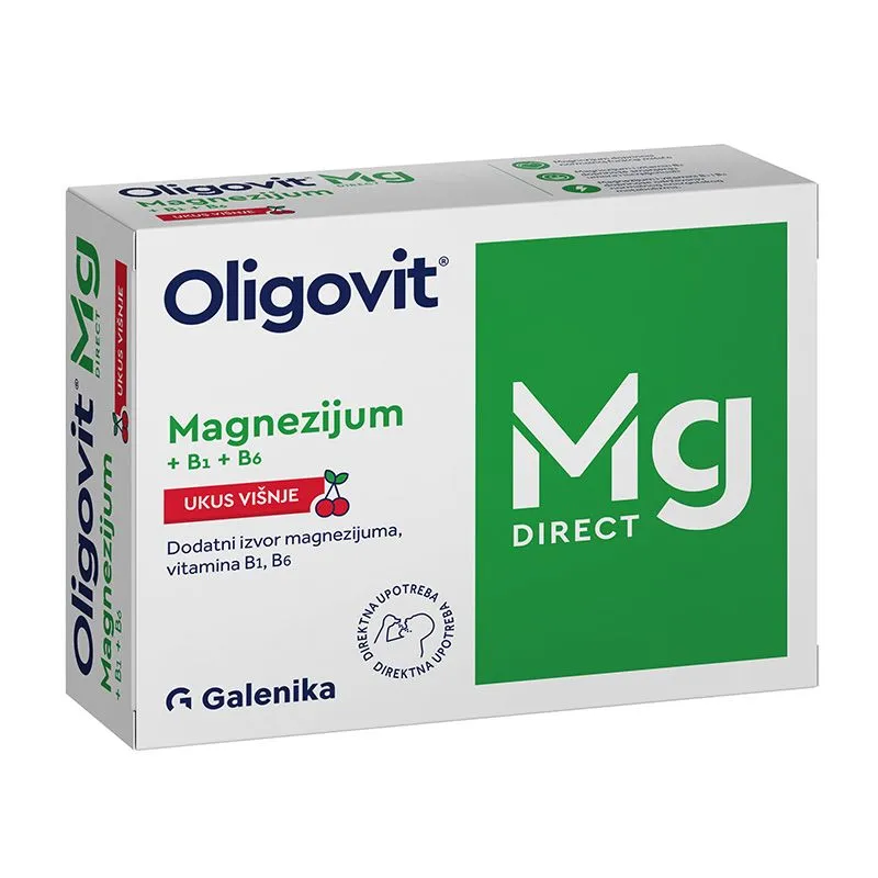 Oligovit Mg+B1+B6 direct 20 kesica
