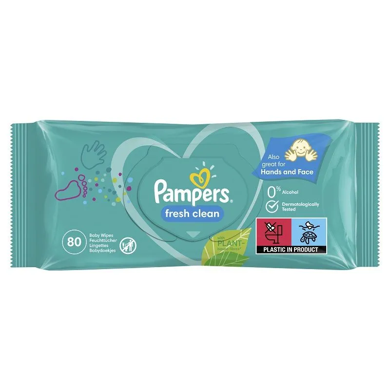 Pampers vlažne maramice fresh 80 kom