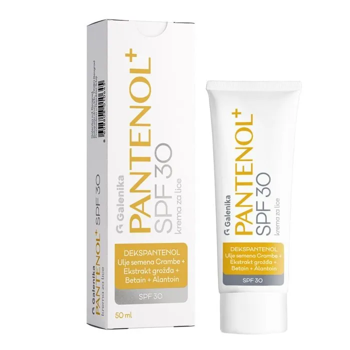 Pantenol+SPF30 krema za lice, 50ml