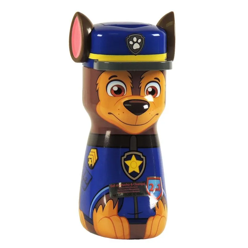 Paw Patrol Chase 2D - gel za tuširanje i šampon, 2u1 400ml   