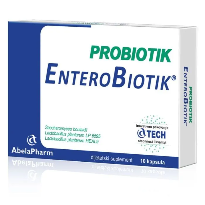 Probiotik Enterobiotik, 10 kapsula