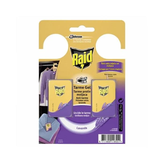 Raid - gel protiv moljaca- lavanda