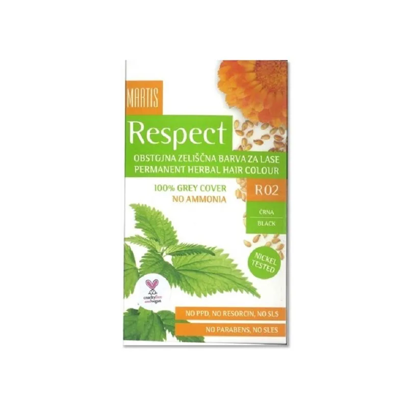 Respect crna 02 farba za kosu