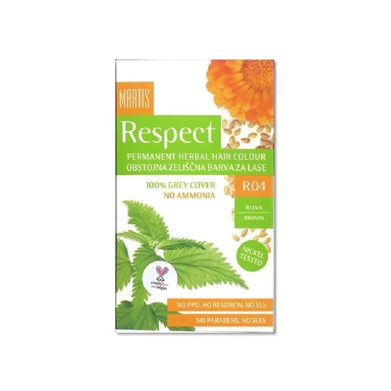 Respect smeđa 04 farba za kosu