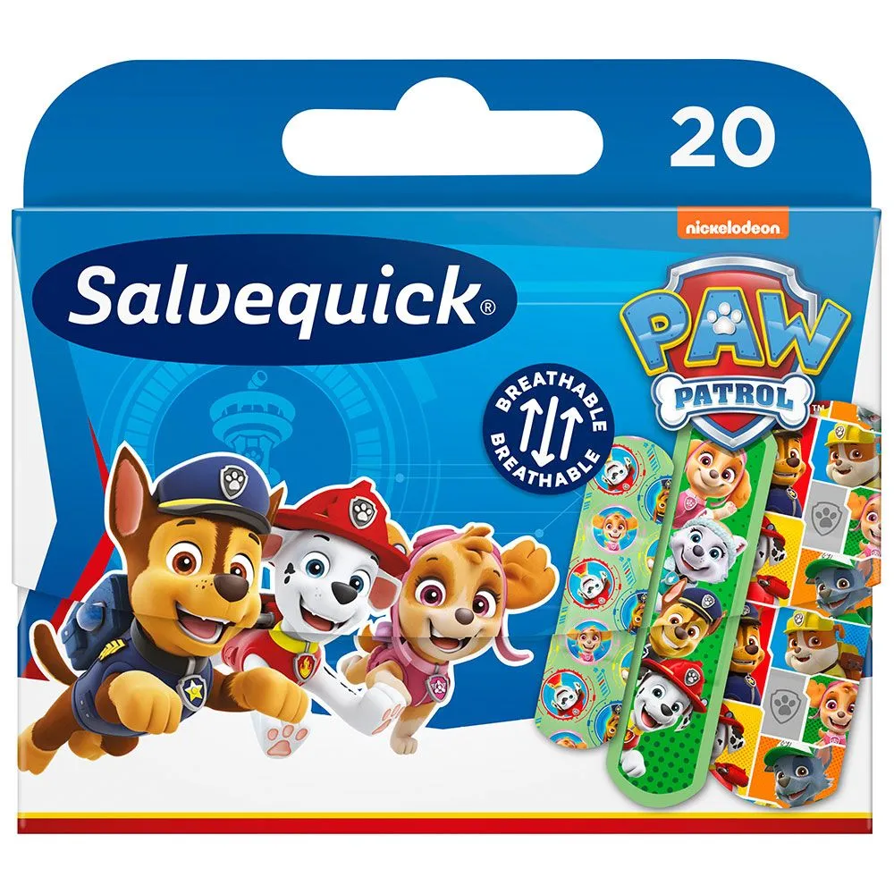 Salvequick Patrolne Šape dečiji flasteri 20kom
