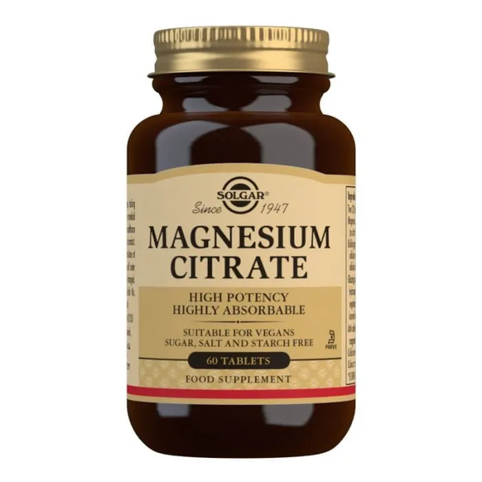 Solgar Magnezijum Citrat, 60 tableta