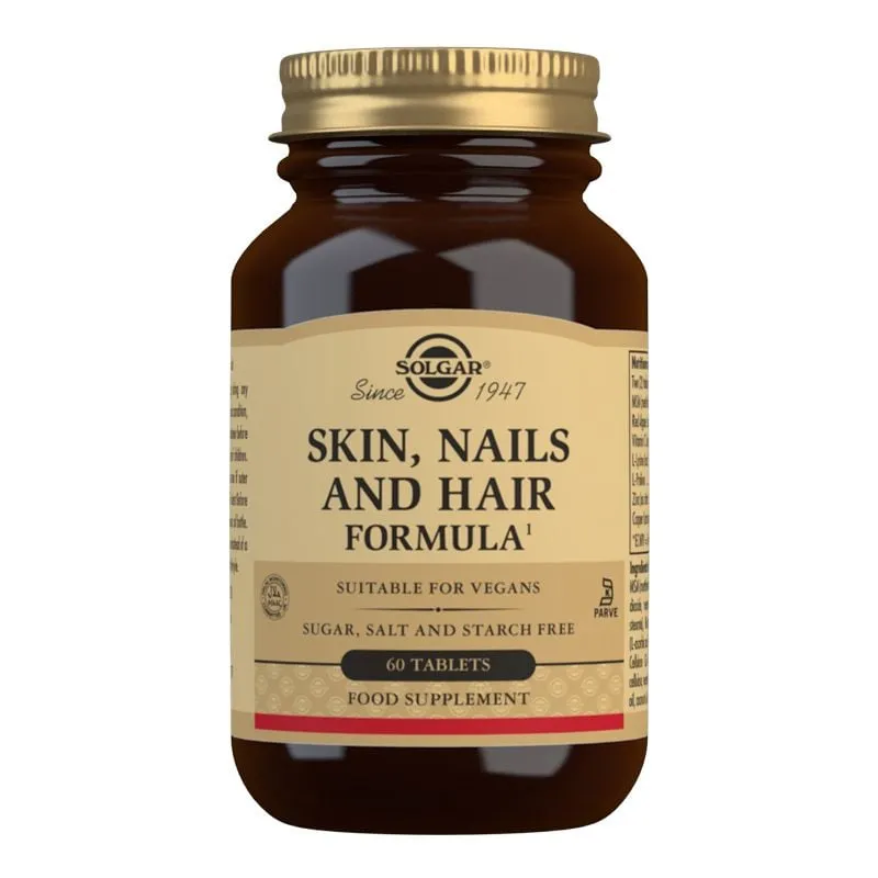 Solgar Skin, Nails and Hair Formula, 60 tablete