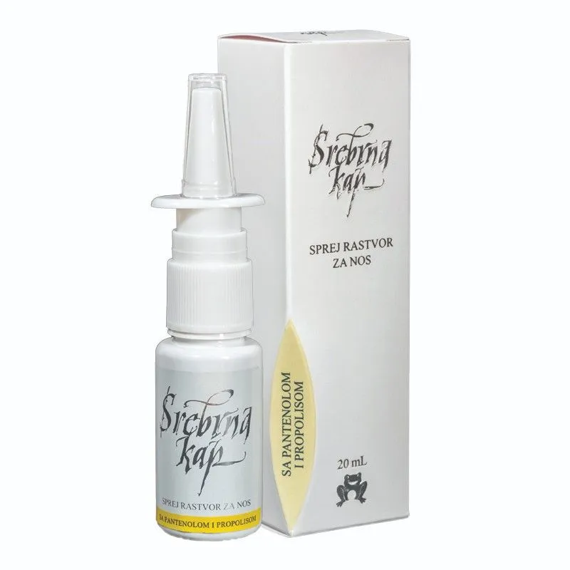 Srebrna kap za nos pant+propolis 20ml