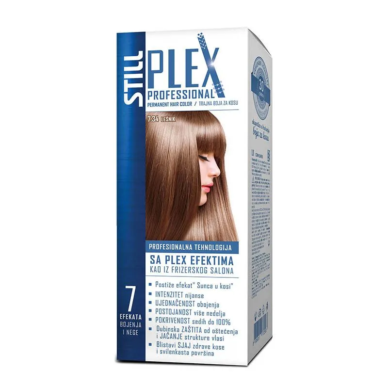 Still plex 7.34 lešnik farba za kosu
