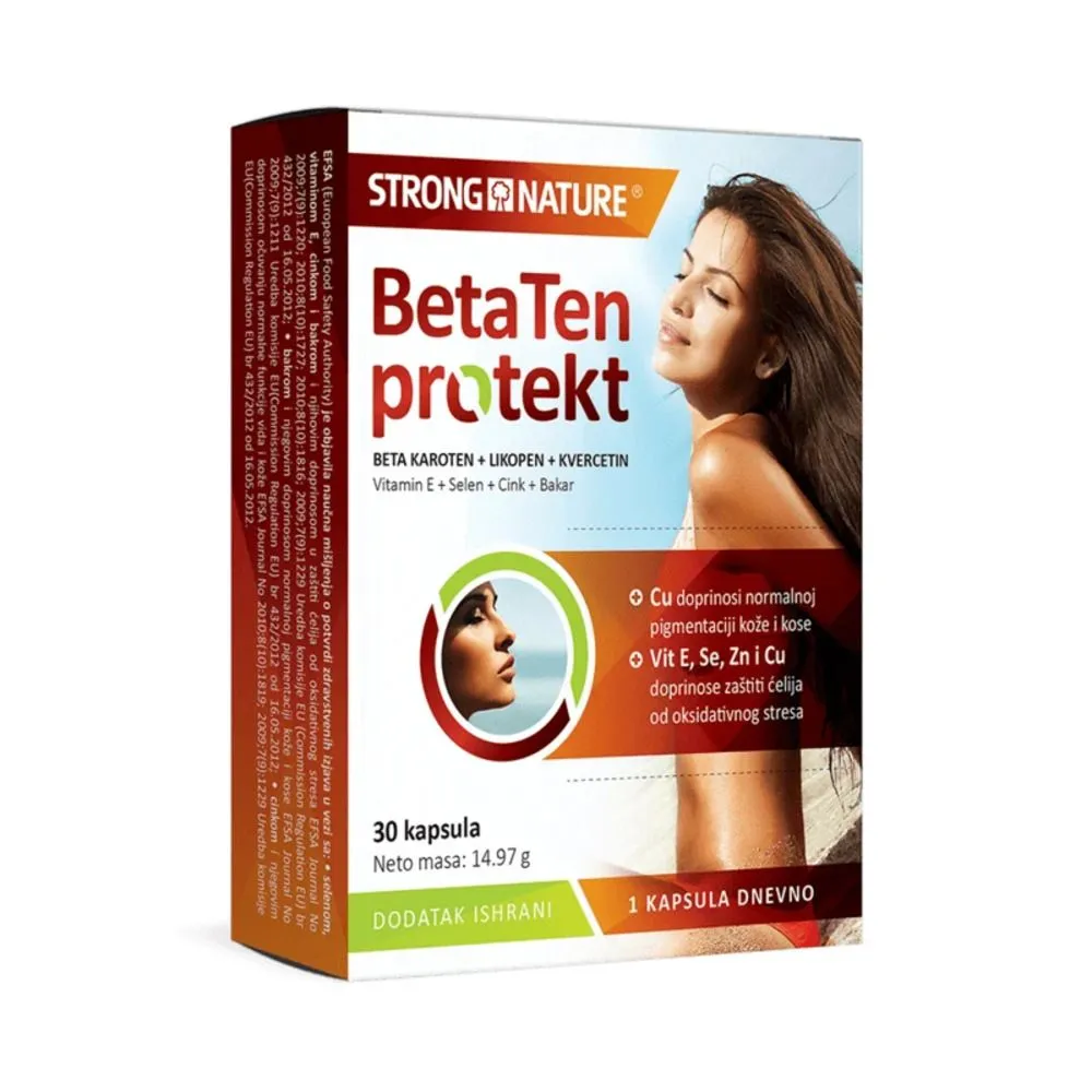 Strong Nature BetaTen protekt, 30 kapsula