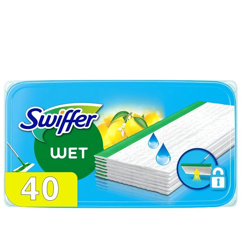 Swiffer Sweeper vlažne maramice za čišćenje poda sa mirisom citrusa, 40 komada