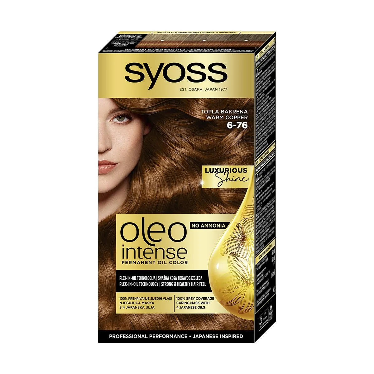 Syoss Oleo Intense boja za kosu 6-76 Warm Copper