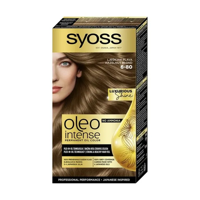 Syoss Oleo Intense boja za kosu 6-80 Hazelnut Blond
