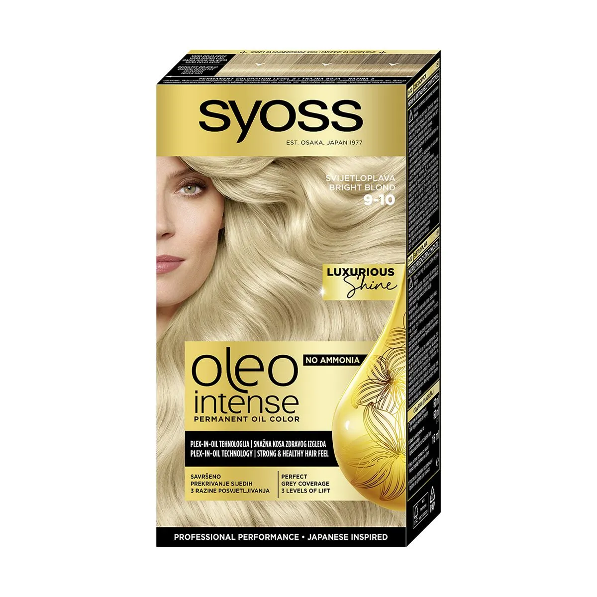 Syoss Oleo Intense boja za kosu 9-10 Bright Blond