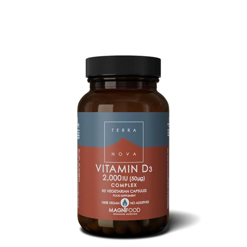 Terranova Vitamin D3 2000iu